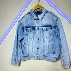 Ksubi oh g  women’s denim jacket size large can fit men’s large